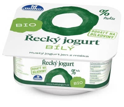Milko BIO Řecký jogurt bílý 0%