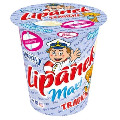 Madeta Lipánek smetanový laktóza (<0.01%)