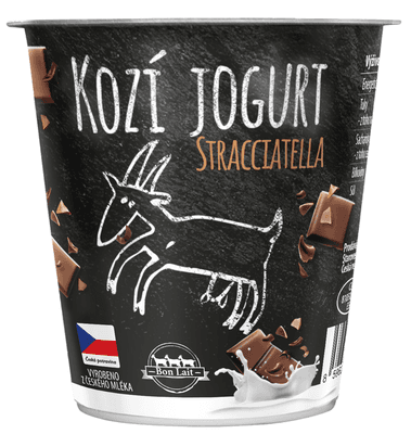 Bon Lait Kozí jogurt stracciatella