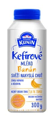 Mlékárna Kunín Kefírové mléko banán