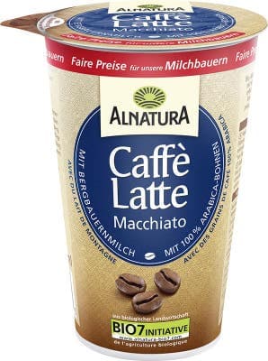 ALNATURA BIO Caffe Latte Macchiato ledová káva 100% odrůda arabica