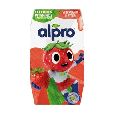 Alpro Kids sójový nápoj jahoda
