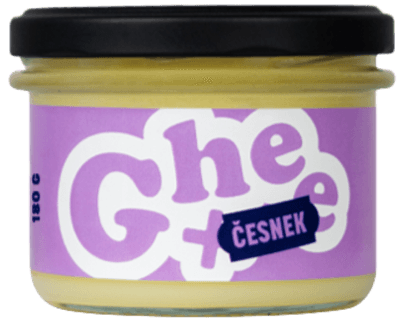 České Ghíčko Přepuštěné máslo česnek