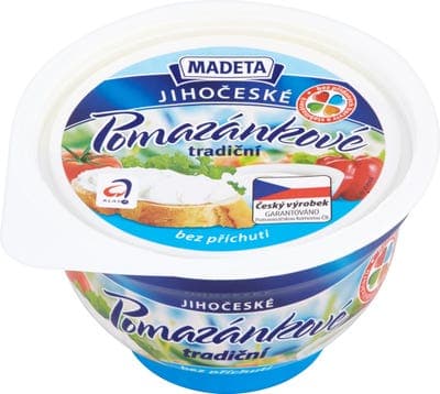 Madeta Jihočeské tradiční pomazánkové bez příchuti