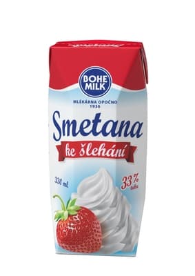 Bohemilk Smetana ke šlehání 33%
