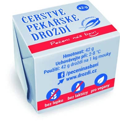 Droždí pekařské čerstvé