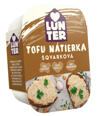 Lunter Tofu šqvarková pomazánka Premium