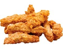 Kuřecí smažené stripsy nepálivé mraž. 3 x 2 kg