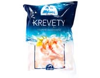 Krevety C loupané, bez hlavy, s pancířem, zůstává pouze ocásek 31/40 mraž. 500 g