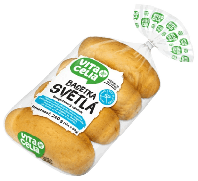Vitacelia Bagetka bezlepková 4x60g
