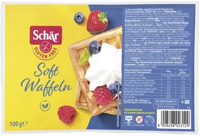 Schär Soft Waffeln - bezlepkové vafle