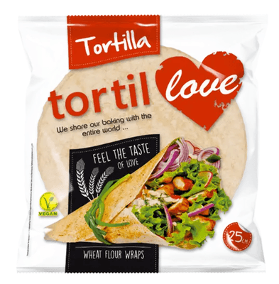 Silisan Tortilly z pšeničné mouky 4x60g