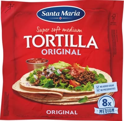 Santa Maria Tex Mex Mexické pšeničné tortilly,8 ks