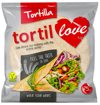 Silisan Tortillové pšeničné placky 12x60 g
