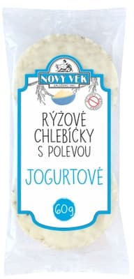 Nový Věk Rýžové chlebíčky jogurtové