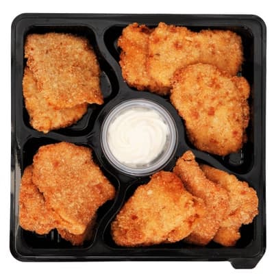 Čerstvě nakrájeno Obložený box Řízkový mix (vepřový, kuřecí)