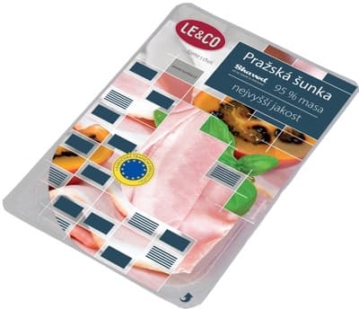 Le & Co Pražská šunka nejvyšší jakosti shaved (95% masa)