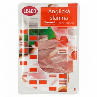 Le & Co Anglická slanina plátky