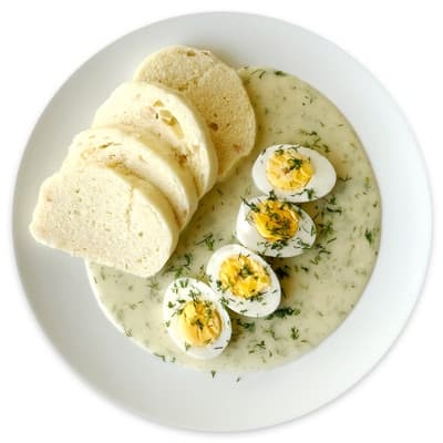 Authentic Koprová omáčka s vejcem