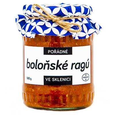 Pořádně ve sklenici Boloňské ragú