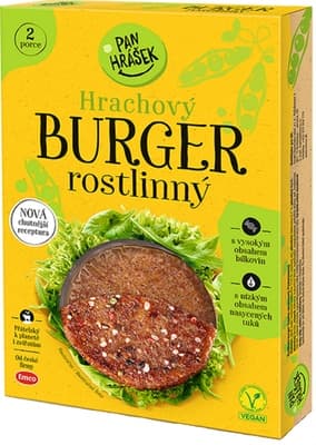 Pan Hrášek Hrachový  Burger rostlinný