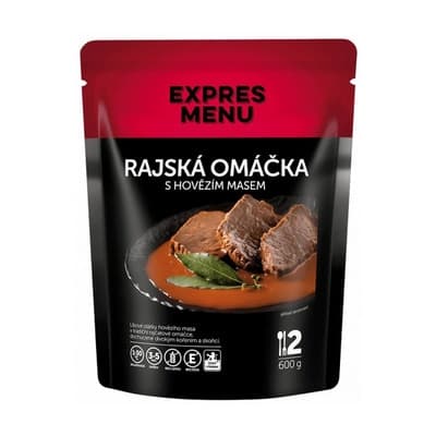 EXPRES MENU Rajská omáčka s hovězím, 2 porce