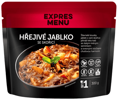 EXPRES MENU Hřejivé jablko se skořicí, 1 porce