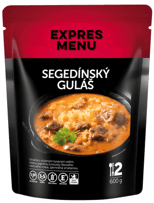 EXPRES MENU Segedínský guláš, 2 porce