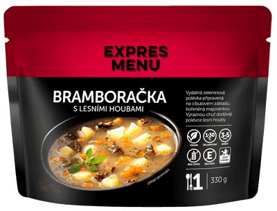 EXPRES MENU Bramboračka s lesními houbami, 1 porce