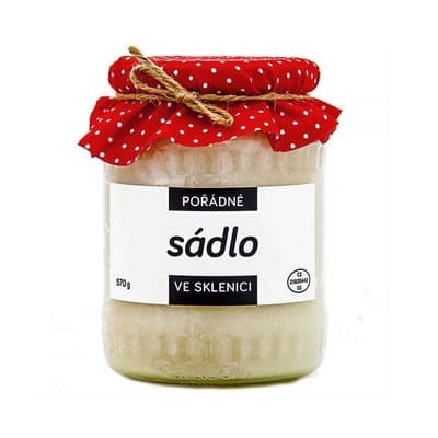 Pořádně ve sklenici Sádlo