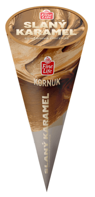 Fine Life Kornuk slaný karamel smetana