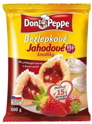 Don Peppe Bezlepkové jahodové knedlíky