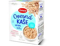 Emco Kaše ovesná natural light 5 x 55 g