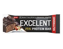 NUTREND Excelent Protein Bar čokoláda oříšky 25 % 40 g