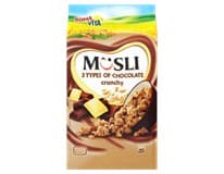 BONAVITA Müsli 3 druhy čokoládové 700 g