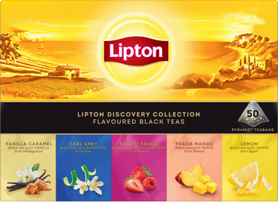 Lipton Svart Te Kolekce 50pack