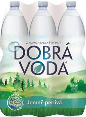 Dobrá voda Jemně perlivá 6x1,5l
