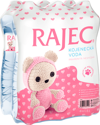 Rajec Pramenitá voda kojenecká 6x1,5l