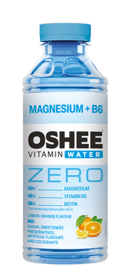 Oshee Vitamínová voda Magnesium+B6 Zero