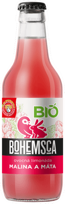 Bohemsca BIO Zahradní limonáda Malina & Máta