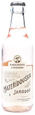 Karáskova limonáda mateřídouška s jahodou