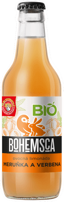 Bohemsca BIO Zahradní limonáda Meruňka & Verbena