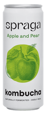 Spraga BIO Kombucha Apple & Pear plech