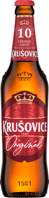 Krušovice 10, sklo