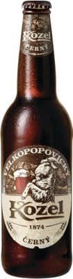 Velkopopovický Kozel černý výčepní, sklo