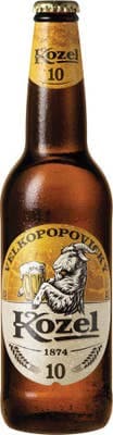 Velkopopovický Kozel 10, světlý výčepní, sklo