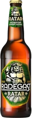 Radegast Ratar Ležák, sklo