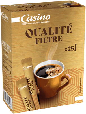 Casino 100% lyofilizovaná instantní káva 25x2g