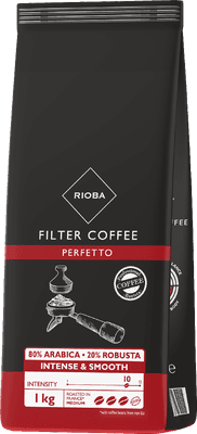 Rioba Gold 80% Arabica mletá káva