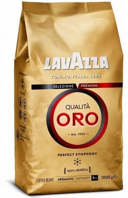 Lavazza Qualitá Oro pražená zrnková káva